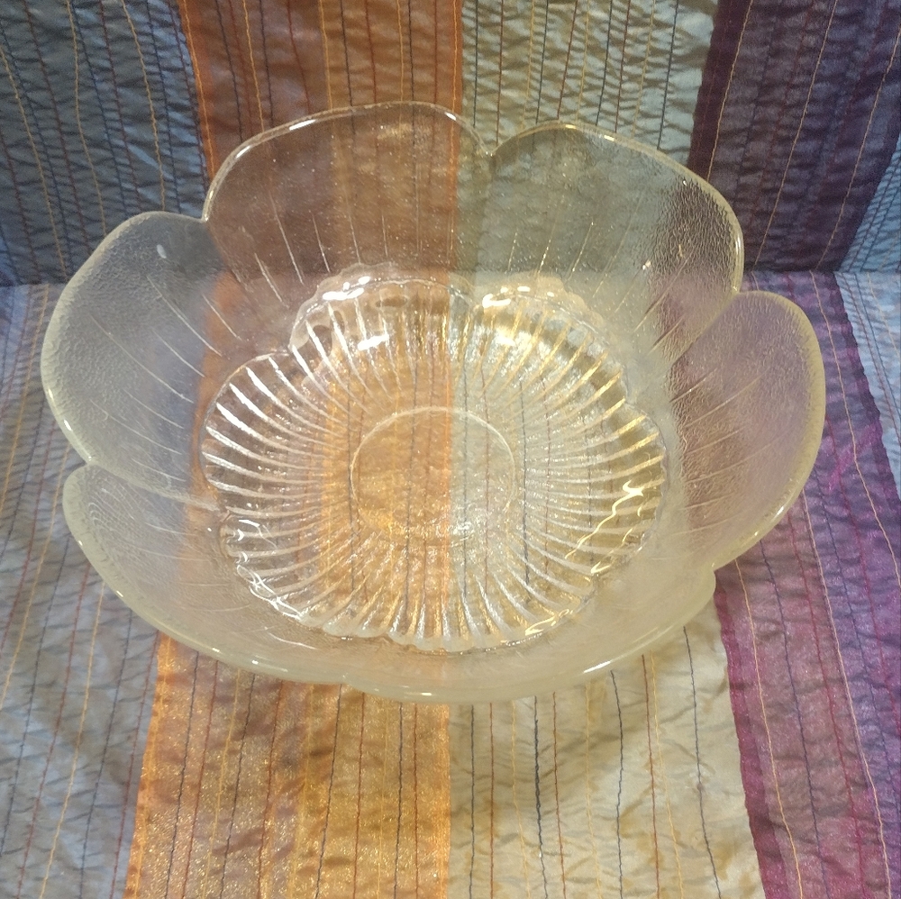 Frosted Glass Bowl